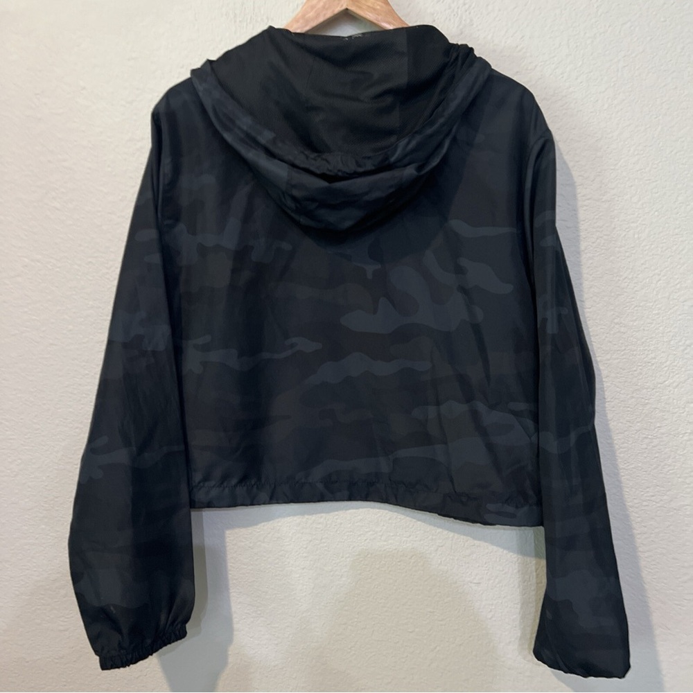 Black Camo Bomber Jacket - Picture 4 of 4
